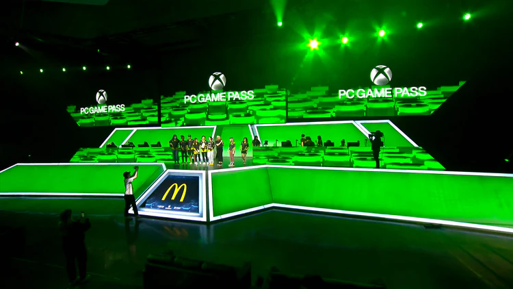 Xbox Game Pass stage activation at the CECC Finals